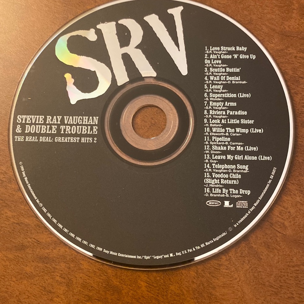 CD: Steve Ray Vaughan & Double Trouble